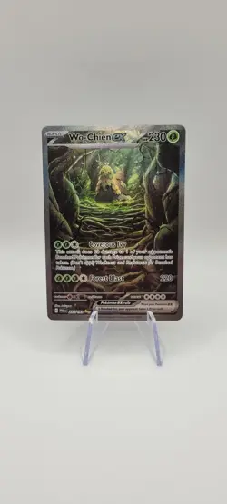 Pokemon TCG: Wo-Chien ex 257/193 Sv02: Paldea Evolved Holo Card NM - Image 1