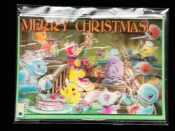 Pokemon Pikachu Flareon Cubone Lenticular Post Card Japanese - Image 1