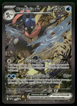 Greninja ex 132 Shrouded Fable SFA Special Illustration Rare Promo POKEMON - Image 1