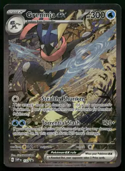 Greninja ex 132 Shrouded Fable SFA Special Illustration Rare Promo POKEMON - Image 1