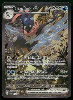 Greninja ex 132 Shrouded Fable SFA Special Illustration Rare Promo POKEMON - Image 1