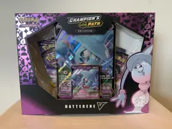 Pokemon TCG Champions Path Hatterene V Collection Box New Factory Sealed - Image 1