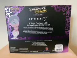Pokemon TCG Champions Path Hatterene V Collection Box New Factory Sealed - Image 2
