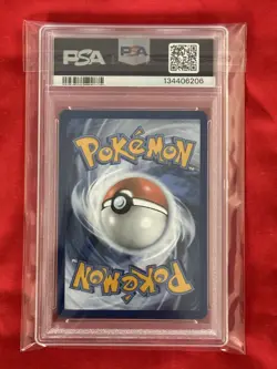 2025 POKEMON WHT EN-WHITE FLARE ILLUSTRATION RARE #119 WOOBAT PSA 9 - Image 2