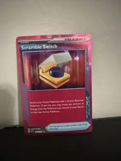 Pokemon Scramble Switch 186/191 Surging Sparks ACE SPEC Ultra Rare Holo NM - Image 1