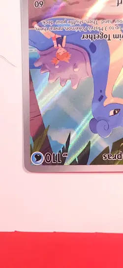 Pokemon TCG Misty's Lapras Destined Rivals 194/182 Illustration Rare Near Mint - Image 4