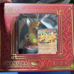 Pokemon Charizard Ex Super Premium WITH PACKS Collection Sealed New - Image 2