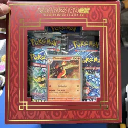 Pokemon Charizard Ex Super Premium WITH PACKS Collection Sealed New - Image 5