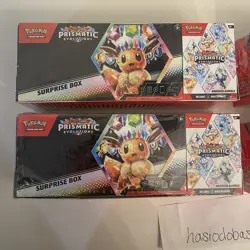 Pokemon Prismatic Evolutions Surprise Box & Booster Bundle Sam's Club Lot of 4 - Image 4