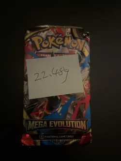 (HEAVY) 22.48g Pokemon TCG Mega Evolution Booster Pack (SEALED)✅ - Image 3