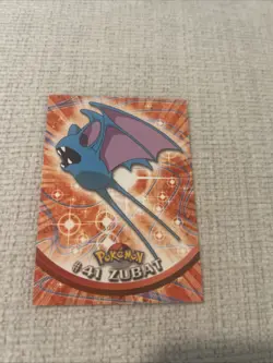 #41 Zubat, Pokemon TCG Red Logo Topps TV Animation Edition, Reg, NM - Image 1