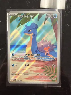 Pokemon TCG Misty's Lapras 194/182! NM Condition! See Description! - Image 1