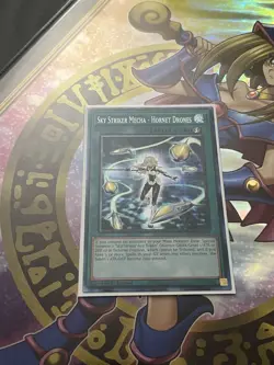 Yugioh! NM Sky Striker Mecha - Hornet Drones (Collector’s Rare) JUSH-EN053 - Image 1