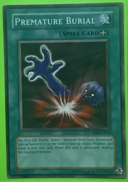 Premature Burial - SD1-EN013 - Common - Unlimited Edition x1 - Lightly Played - Image 1