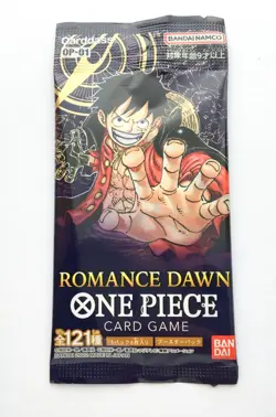 ONE PIECE Card Game Sealed 1 Booster Pack ROMANCE DAWN OP-01 Japanese TCG #2498 - Image 1