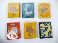 Pokemon Lot of 5 Packs TCG Card Sleeves 2017 Factory Sealed & 1 Open Pack - Image 2