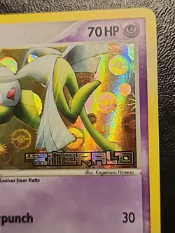 KIRLIA EX Emerald Stamped POKEMON Poke Ball Holo 2005 Trading Card 33/106 - Image 2