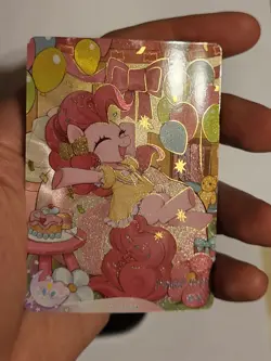 Kayou My little Pony CCG Card HY10-UR-002 Pinkie Pie Pajamas Mint - Image 4
