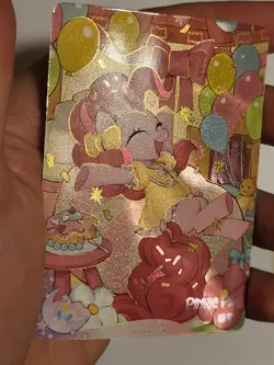Kayou My little Pony CCG Card HY10-UR-002 Pinkie Pie Pajamas Mint - Image 5