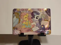 Kayou My little Pony CCG Card HY10-UR-016 Fluttershy Rarity Pajamas Mint - Image 1