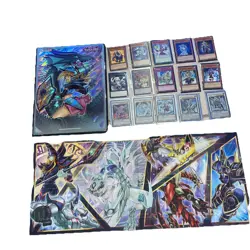 Yu-Gi-Oh! 160 Card Binder dark, magician girl Lot - Image 1