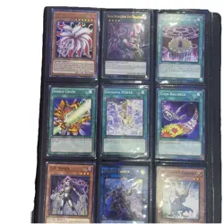 Yu-Gi-Oh! 160 Card Binder dark, magician girl Lot - Image 3