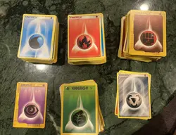 pokemon 400 energy cards lot - Cards From 1995-2007 - LP/NM - Image 1
