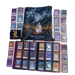 Yu-Gi-Oh! 160 Card Binder,lot - Image 1
