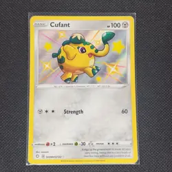 Cufant - SV090/SV122 - Baby Shiny - Shining Fates - Pokemon Card - NM/M - Image 1