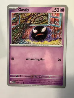 Gastly SV: Scarlet & Violet 151 092/165 NM English Pokemon Card - Image 1