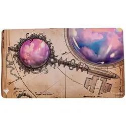 MAGIC THE GATHERING THE BROTHERS WAR Schematic Cloud Key CARD PLAYMAT - Image 1