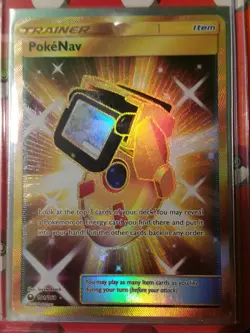 Pokemon PokeNav Celestial Storm 181/168 Secret Rare Trainer Card NEAR MINT** - Image 1