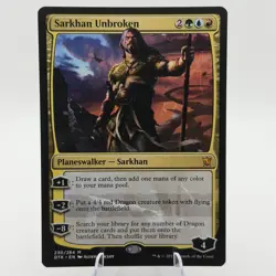 Magic MTG: Sarkhan Unbroken - Dragons Of Tarkir (DTK) #230 (Near Mint) - Image 1