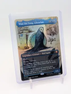 MTG - Wan Shi Tong, Librarian - FOIL Borderless Mythic #320 - Avatar: TLA NM - Image 1