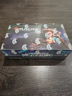 Magic the Gathering MTG - Commander Legends Draft Booster Box Factory Sealed - Image 1