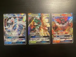 Pokemon TCG Primarina, Decidueye, Incineroar GX Card Lot Korean - Image 1