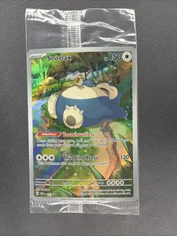 2023 Pokemon Snorlax 051 Black Star Promo Scarlet & Violet Sealed - Image 1