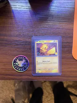 Pikachu 051 /162 Stamped 2026 Pokemon Day 30th Anniversary Promo TCG W/Coin - Image 1