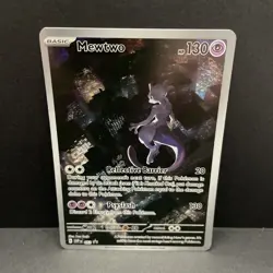 Pokemon Scarlet & Violet Black Star Promos Mewtwo - 052 promo NM - Image 1