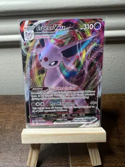 Espeon VMax 65/203: Evolving Skies Pokemon TCG Near Mint - Image 1