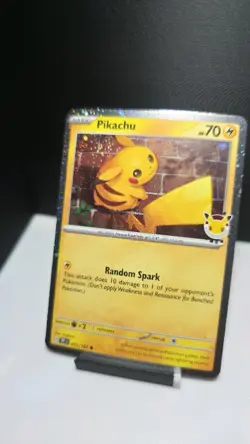 Pikachu TEF 051/162 Pokemon Day 2026 Promo Stamped plus Coin - Image 4