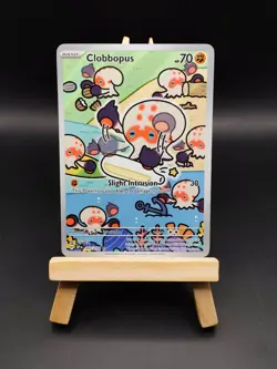 Pokemon TCG Surging Sparks - Clobbopus 207/191 Illustration Rare - Image 1