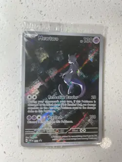 2023-25 Pokemon SV Black Star Promos SVP EN Mewtwo Sealed #052 - Image 2