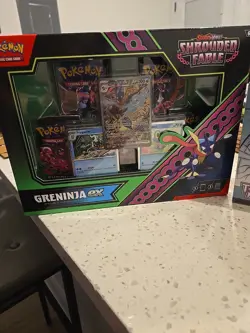 Pokemon Shrouded Fable Greninja EX Special Illustration Collection (SEALED) - Image 1
