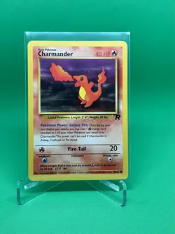 Charmander Pokemon TCG Team Rocket 50 Regular Unlimited - NM - Image 1