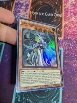 Yu-Gi-Oh! Witchcrafter Golem Aruru MP20-EN113 1st Edition Ultra Rare NM - Image 2