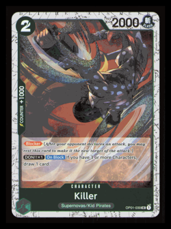 One Piece Killer (OP01-039/376) Premium Booster -The Best- Vol. 2 NM FOIL - Image 1
