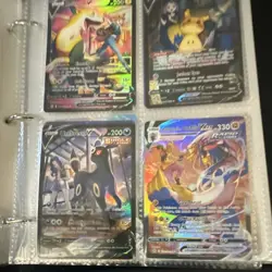 Pokemon V VMAX EX Holo Card Lot Charizard Umbreon Dragonite Kingler Mimikyu - Image 1