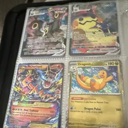 Pokemon V VMAX EX Holo Card Lot Charizard Umbreon Dragonite Kingler Mimikyu - Image 2