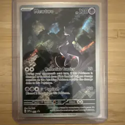 Pokemon TCG Mewtwo 052 Black Star Promo SVP Holo Card Near Mint Condition - Image 1
